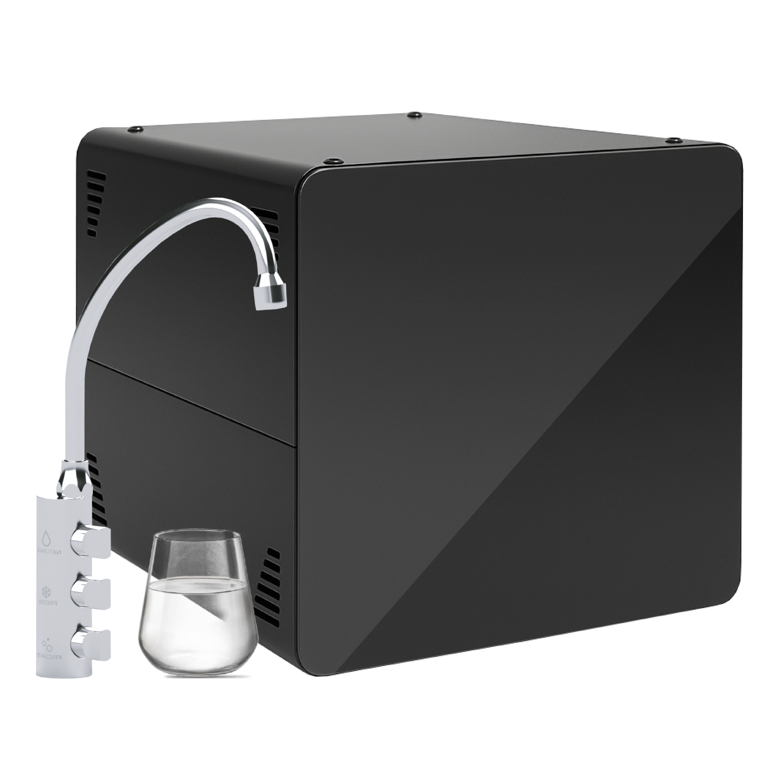 Micro Fresh Box Frigogasatore acqua Filtrazione per Cassettone Cucina - 3 vie