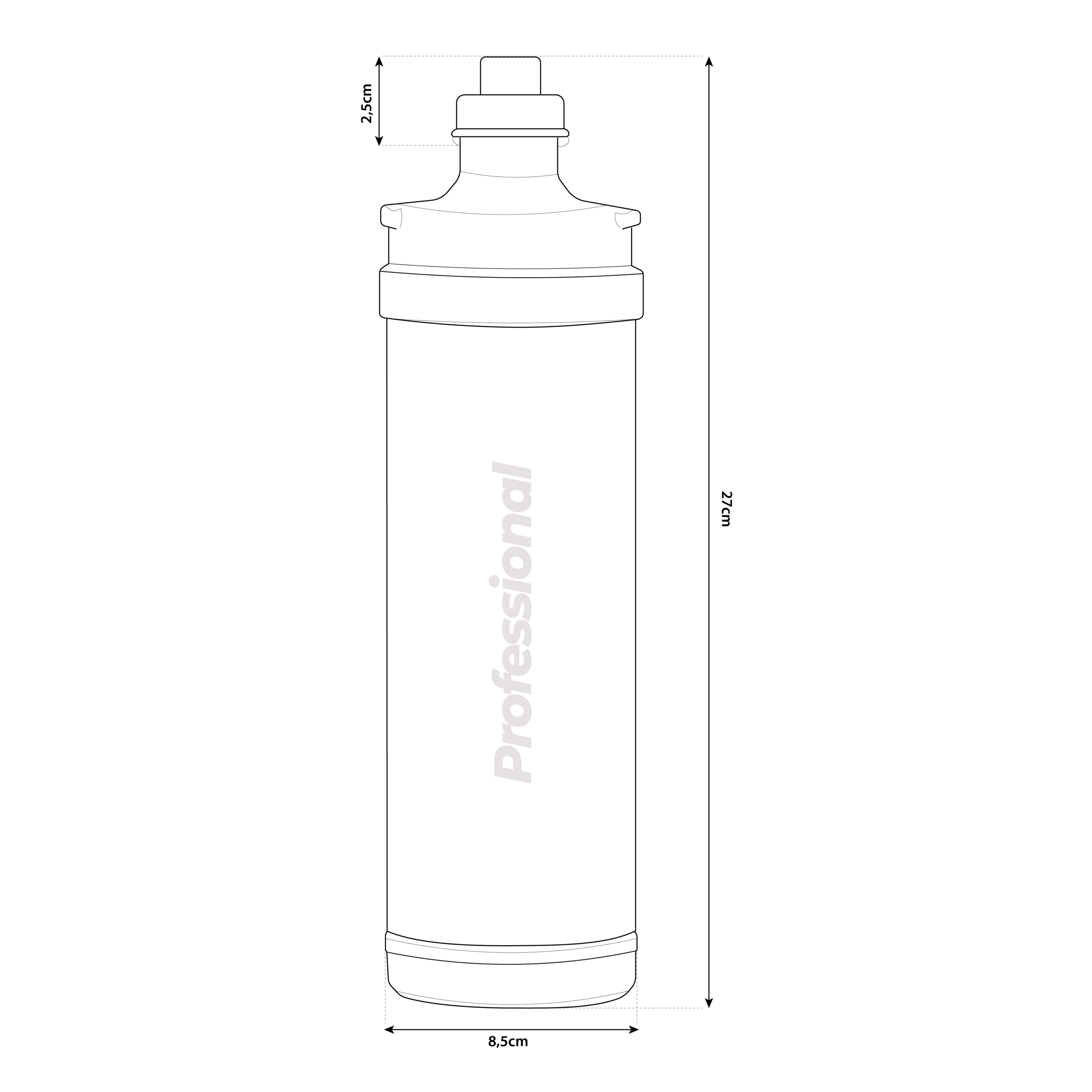 Filtro Professional Basic Small Antimicrobico - 15.000lt. - immagine 2