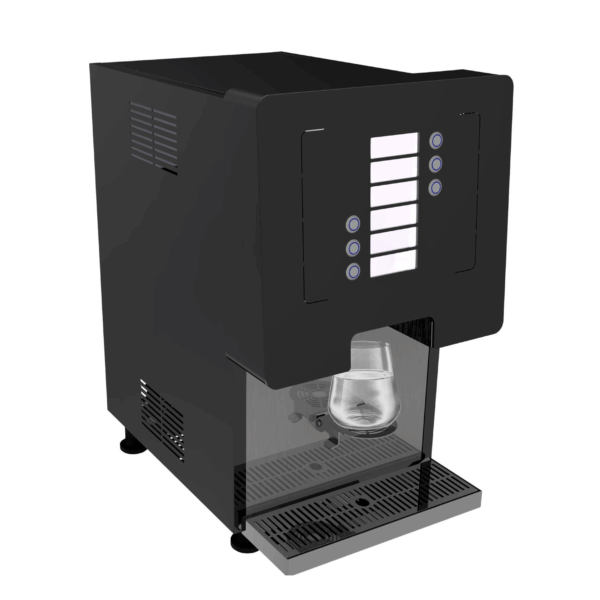 Drink Refrigeratore acqua Erogazione Bevande con Pulsanti 30Lt/h. Soprabanco - 6 vie