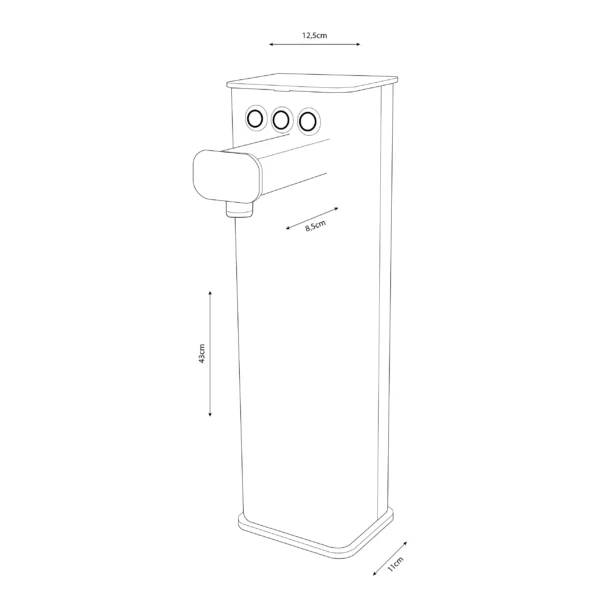 Tower Plus Dispenser Acqua Refrigerata a colonna Filtrazione - 3 Vie - immagine 2